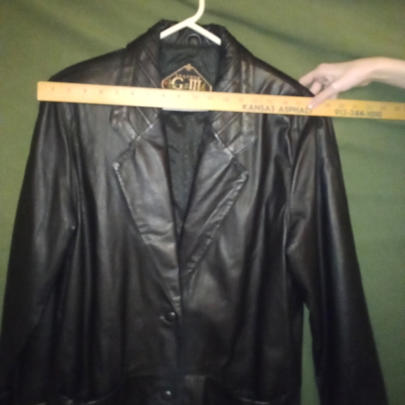 WOMEN'S LONG LEATHER JACKET - Picture 3 of 4